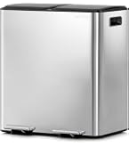 Amazon｜2*30L 袋対応 ゴミ箱 大容量 足踏み ペダル式 ダストボックス